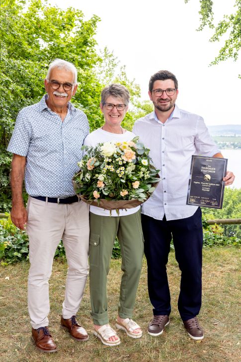 Markus, Sonja und Julian am STRAHLEN :-)