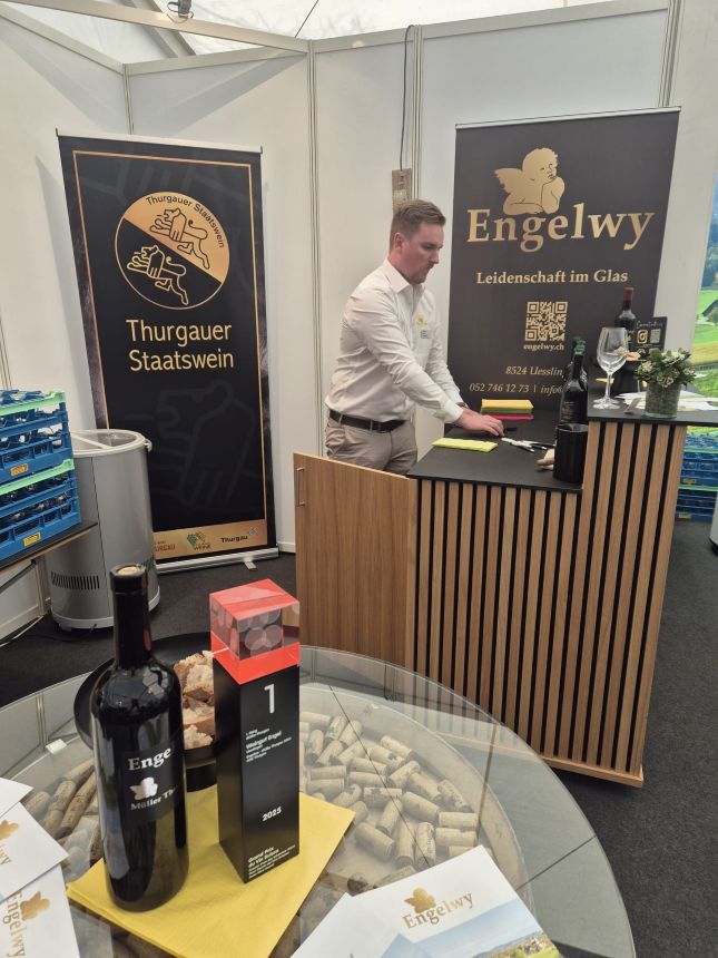 Oliver in der Vorbereitung