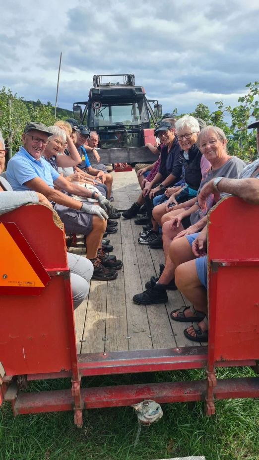 das heutige Wümmerteam auf dem Wümmertaxi