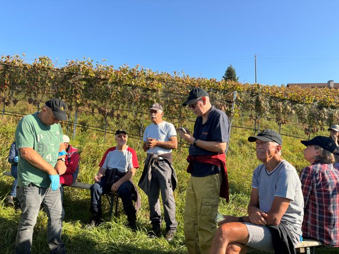 soooo schön, in der Sonne eine Pause zu machen
