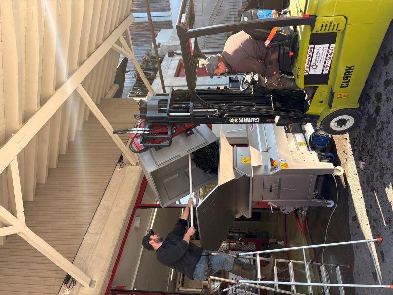 Julian und Oliver sind fleissig