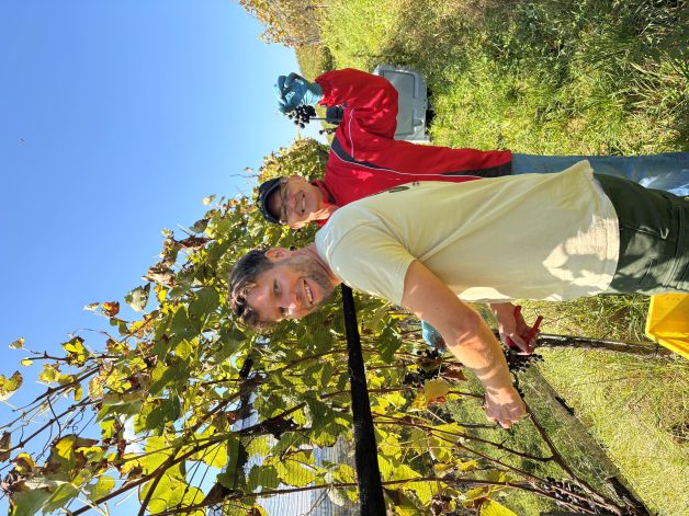 Linus und Sämi haben Spass