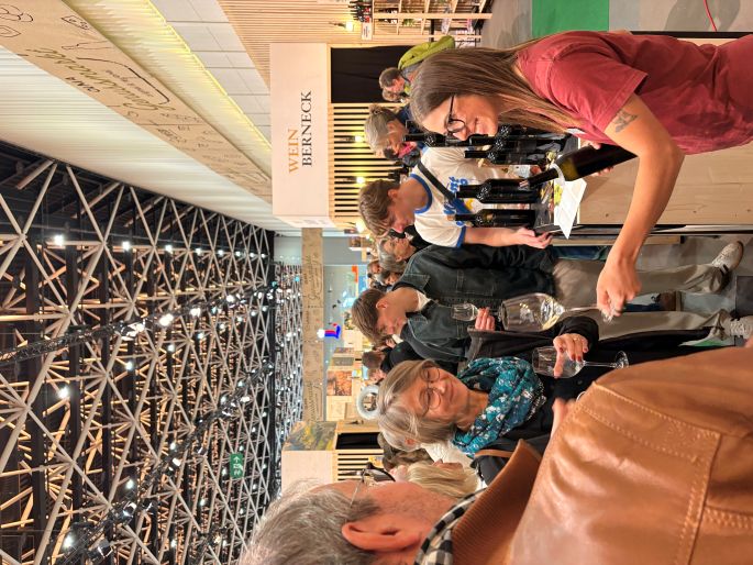 Jhana am RegioHerz-Stand am Montag