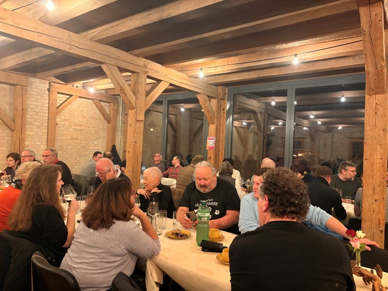 Unsere Gäste am Geniessen